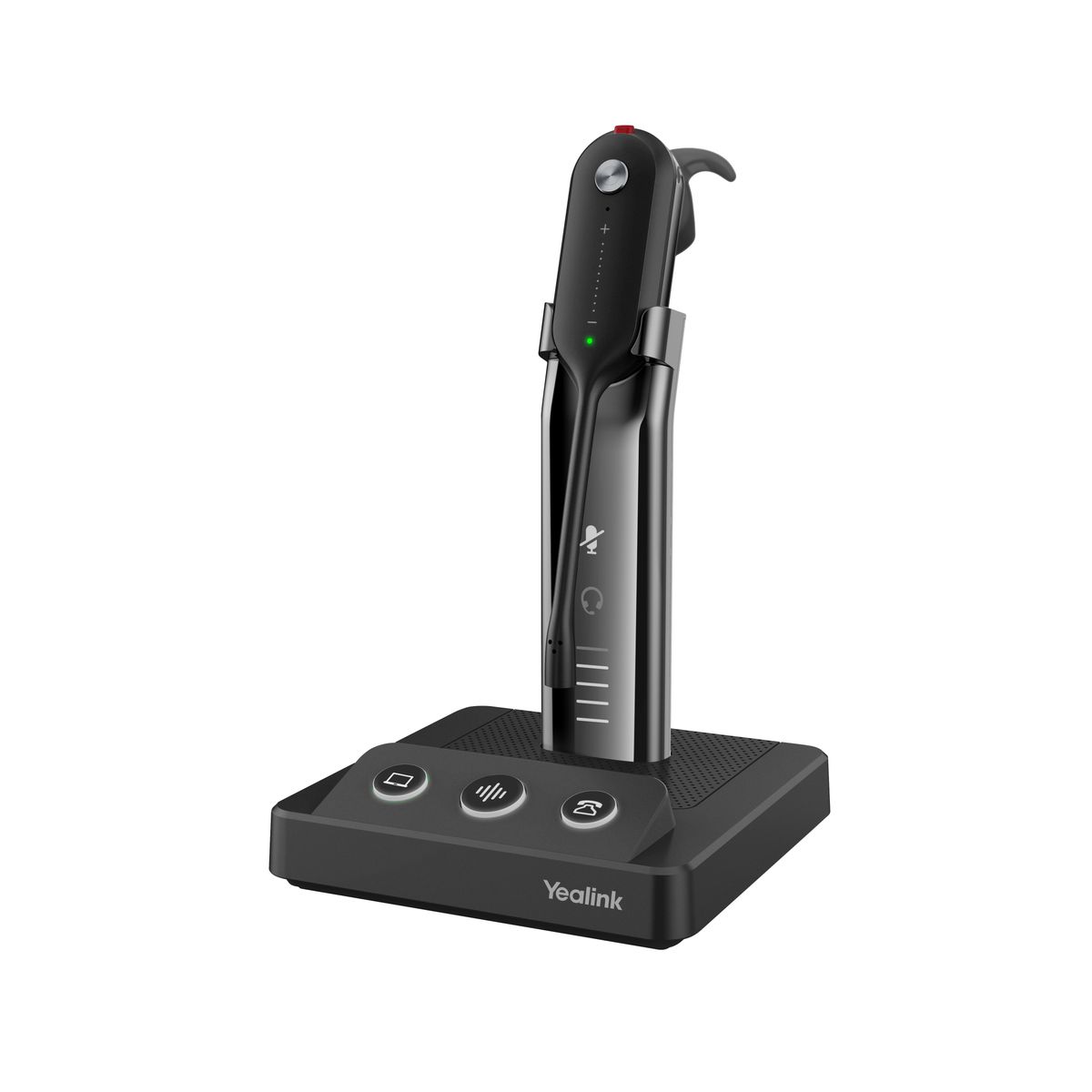 Yealink WH63 Convertible DECT Wireless Headset UC, Black