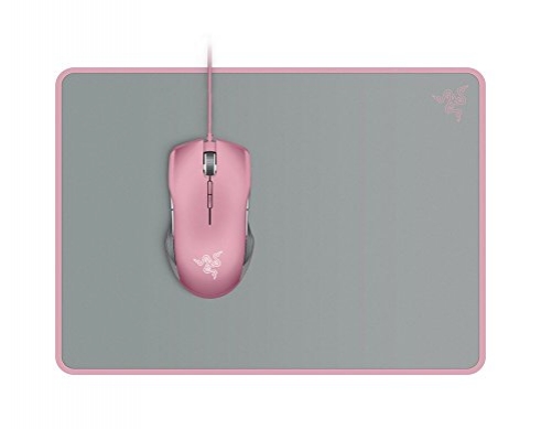 Razer Invicta Quartz Dual-Sided Hard Gaming Mouse Mat / Pad 355x255x4.5mm rosa