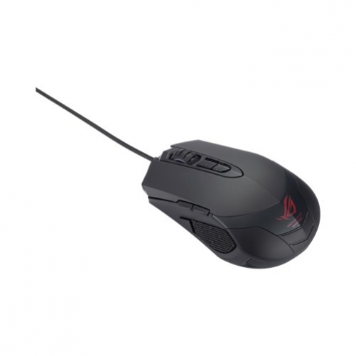 ASUS GX860 USB 8.200 DPI Ergonomische Laser Maus mit LED-Beleuchtung schwarz