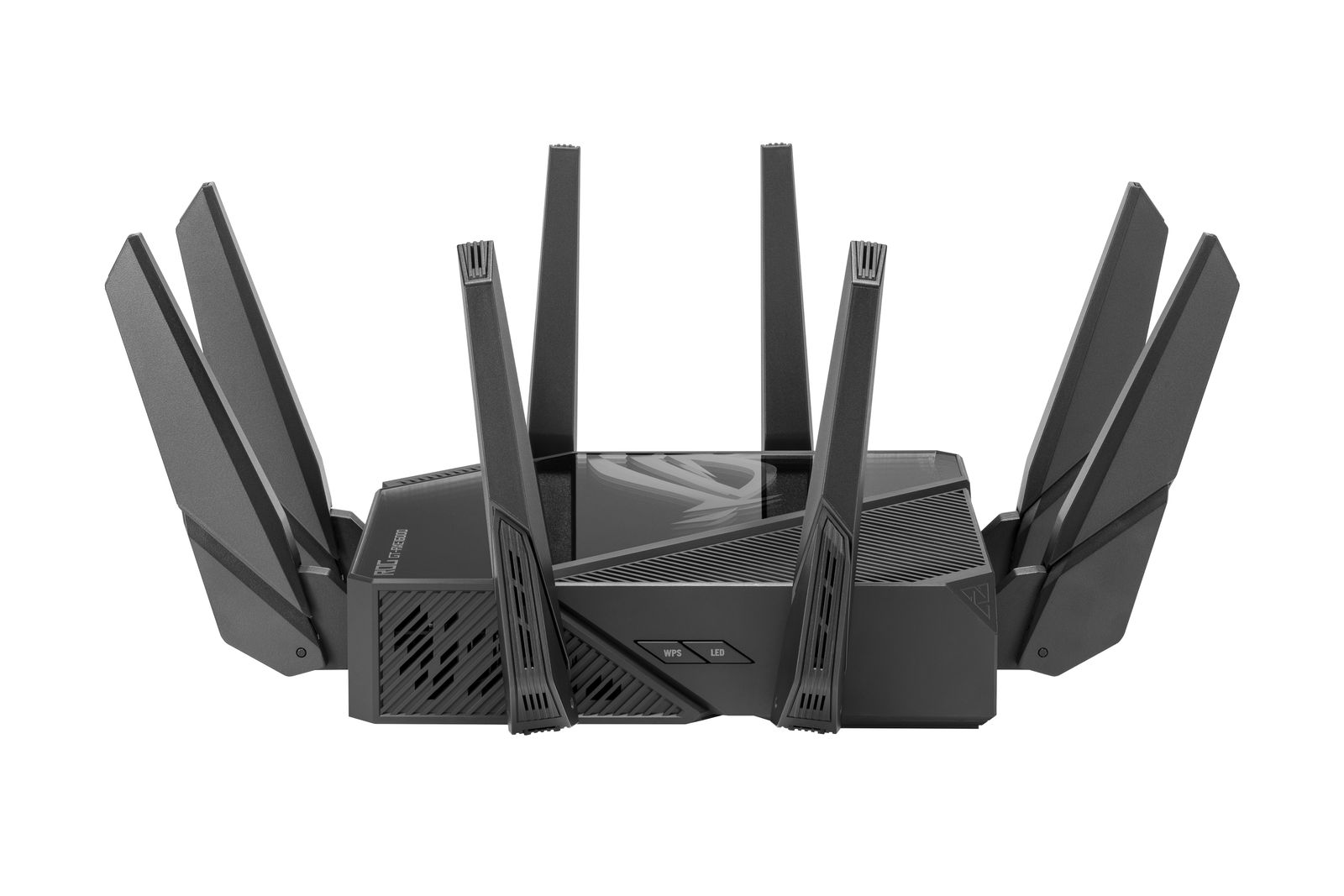 ASUS ROG Rapture GT-AXE16000 Gaming-Router 6E (802.11ax), 4-Band mit 6 GHz, 2 Ports 10G, WAN 2.5G, DOS WAN, AiMesh, VPN Fusion, DREI Beschleunigungsformen Netzzeit