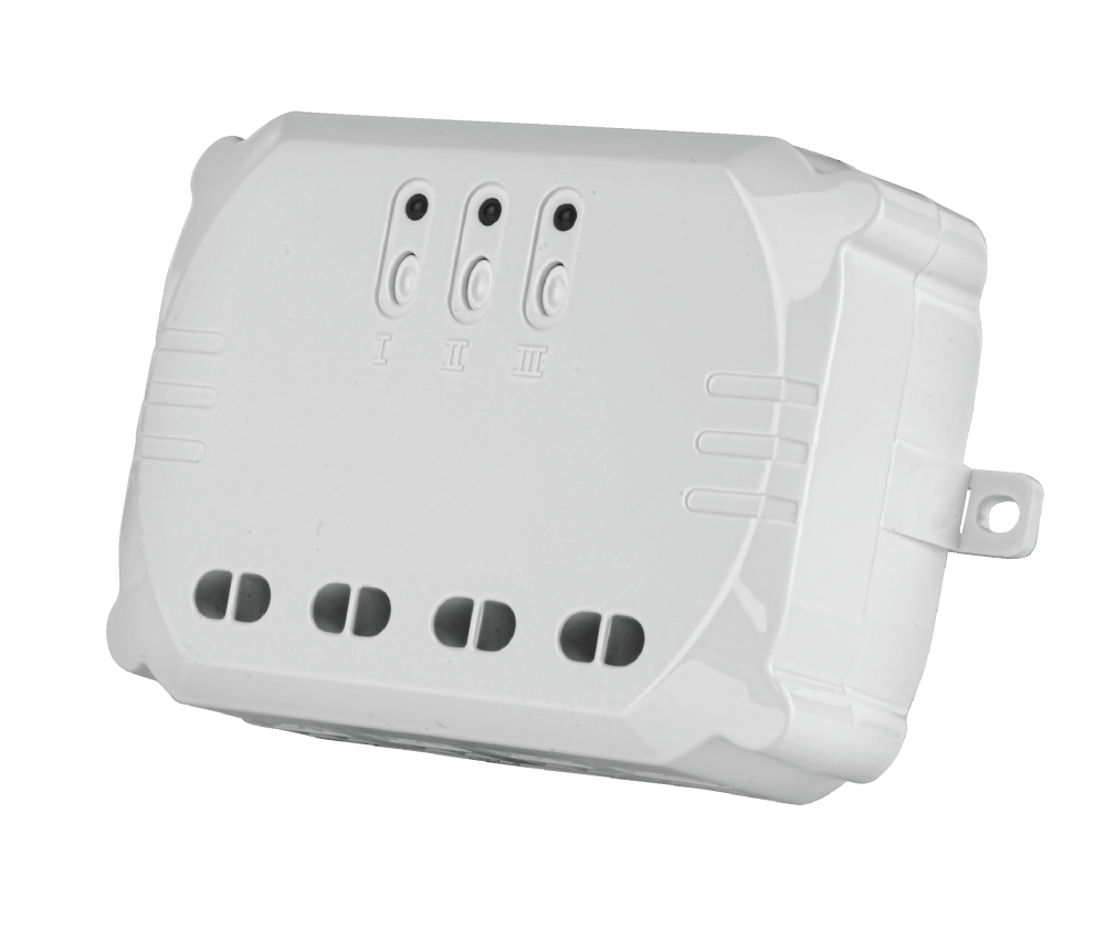Trust Smart Home 433 Mhz Funk 3-in-1 Einbauschalter Gesamtleistung ACM-3500-3 (3500 W) & Smart Home 433 Mhz Funk-Doppel-Wandschalter AWST-8802