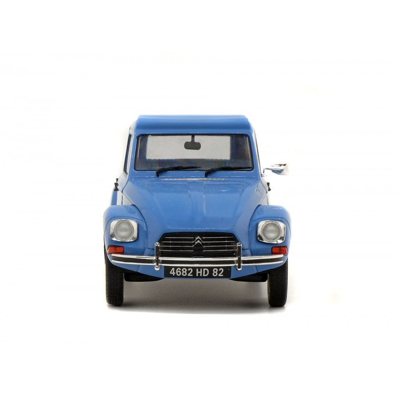 Solido Citroen Dyane 1974, model car, scale 1:18, blue