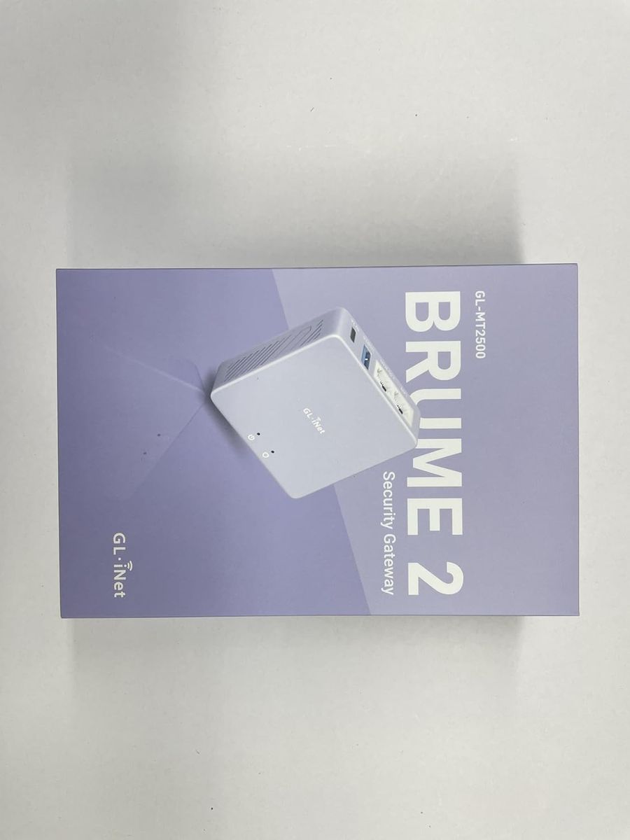GL.iNet MT2500 (Brume 2) Mini-VPN-Sicherheitsgateway für Heimbüro und Remote-Arbeit – VPN-Server und -Client für Zuhause und Büro, VPN-Kaskadierung, 2,5 G WAN, KEIN WLAN* (ABS-Kunststoffgehäuse) GL.iNet MT2500 (Brume 2) Mini-VPN-Sicherheitsgateway für Heimbüro und Remote-Arbeit – VPN-Server und -Client für Zuhause und Büro, VPN-Kaskadierung, 2,5 G WAN, KEIN WLAN* (ABS-Kunststoffgehäuse)