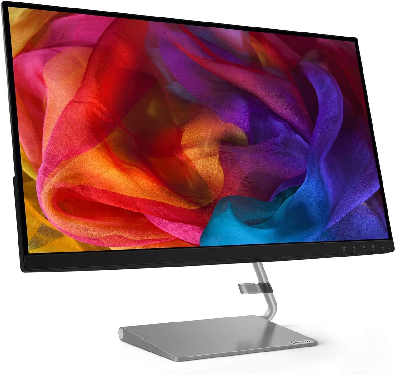 Lenovo Q27q-1L 68,58 cm 27" 2560x1440 QHD 75Hz WideView entspiegelt Monitor HDMI DisplayPort 4ms Reaktionszeit AMD Radeon FreeSync integr. Lautsprecher Eye Comfort & Safe QHD 2560x1440 Lenovo Q-Serie 27"