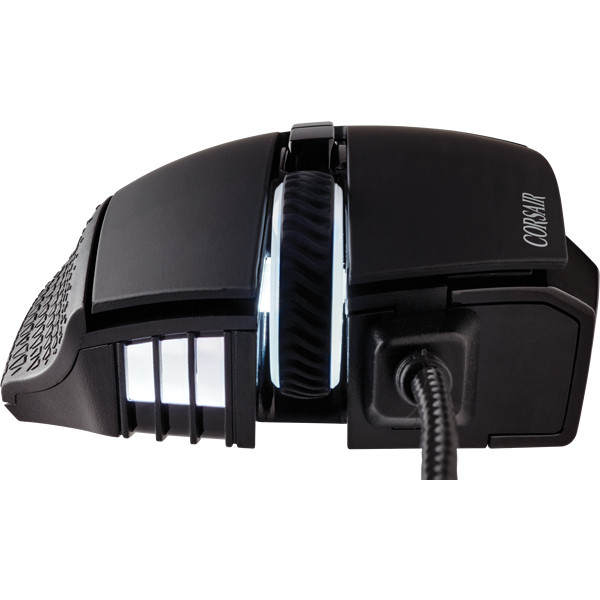 Corsair Scimitar RGB Elite Maus Gaming rechts USB Typ-A Optisch 18000 DPI