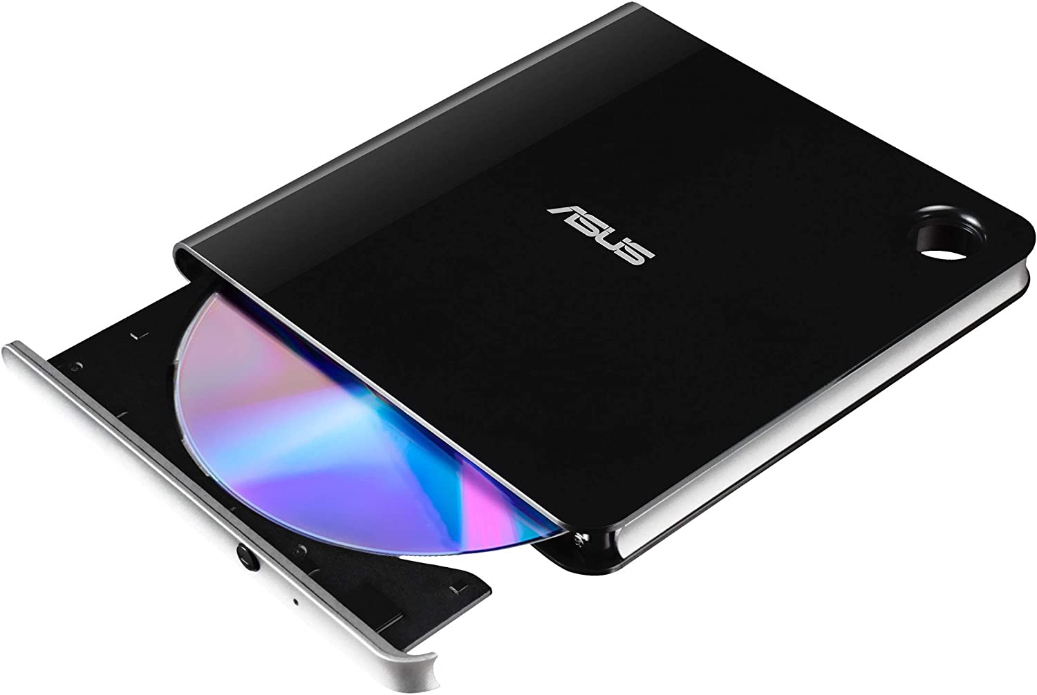ASUS SBW-06D5H-U BDXL Extern Ultra Slim Blu-ray und MDisc Brenner (USB 3.1, USB-C, 2 Kabel) schwarz