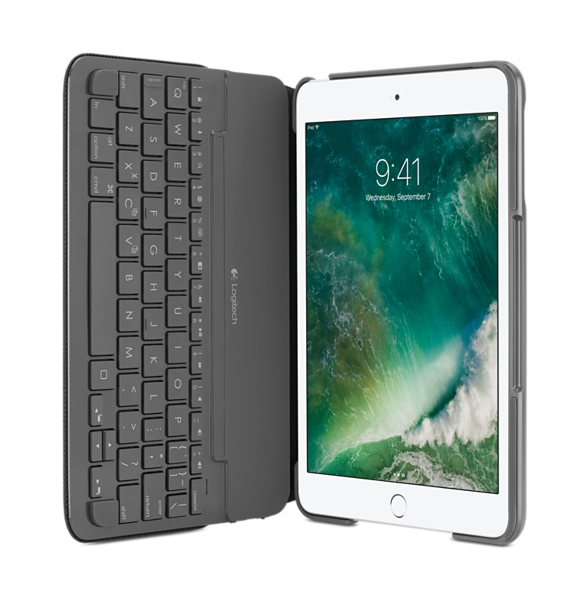 logitech Canvas Tastatur für Mobilgeräte Schwarz Bluetooth NORDIC-Layout