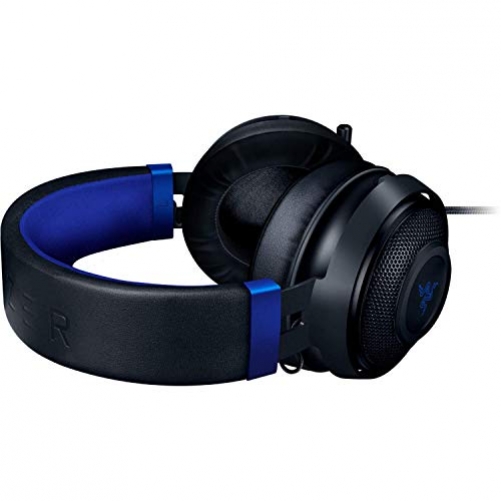 Razer Kraken for Console 2019 Gaming Headset Virtual 7.1 Surround-Sound 3.5mm Multi-Plattform Black/Blue