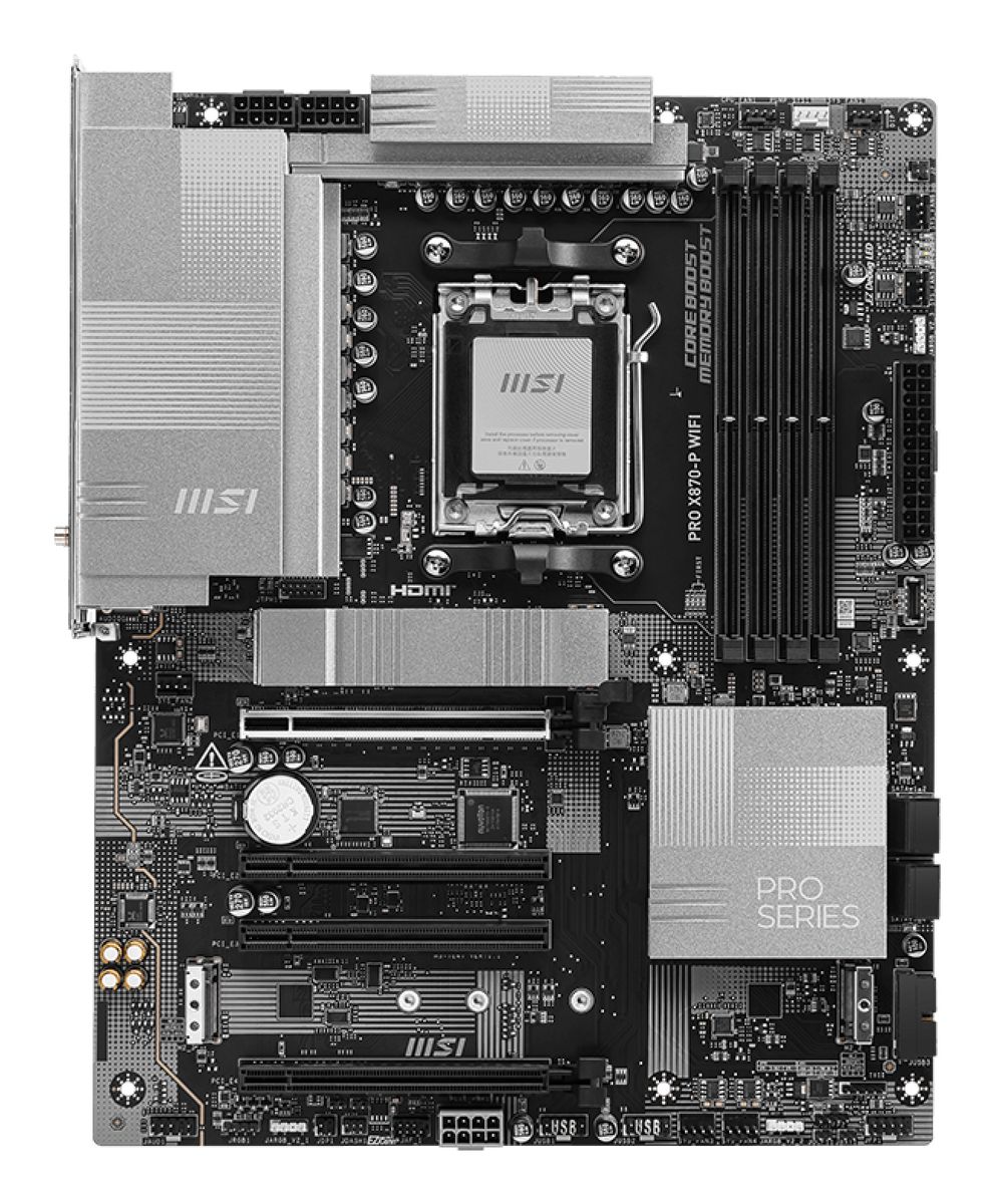 MSI PRO X870-P WIFI Motherboard AMD X870 Sockel AM5 ATX