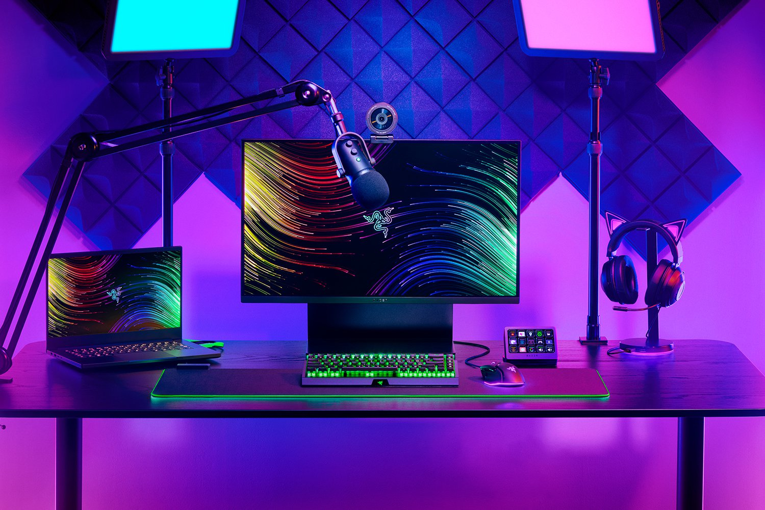 Razer Stream Controller X All-in-One-Deck Streaming Content-Creation USB 15 Buttons for PC Mac