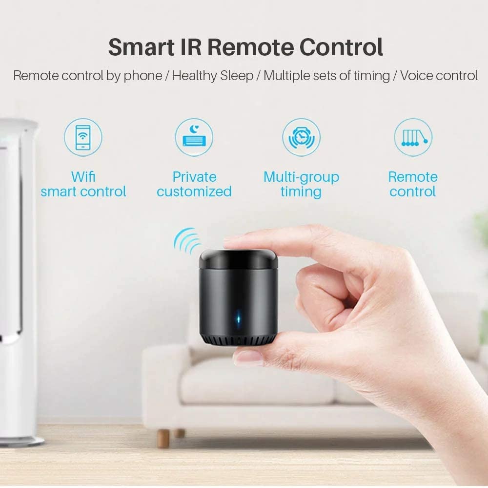 RM Mini3 WiFi IR Universalfernbedienung Smart Home Autosolution Kompatibel mit Alexa und Google Home