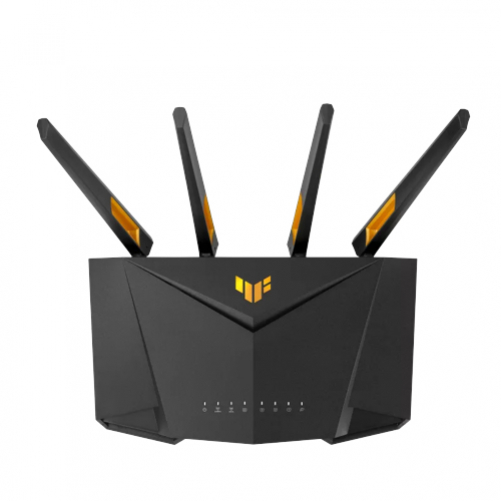 ASUS TUF Gaming AX3000 V2 Dual Band WLAN Gaming Router (WiFi 6, bis zu 3000 Mbit/s, Mobile Game Mode, 2,5Gbit/s Port, AiMesh, AiProtection Pro)