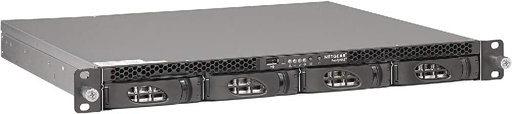 Netgear ReadyNAS 3138 NAS Rack (1U) Built-in Ethernet Port Black, Gray C2558
