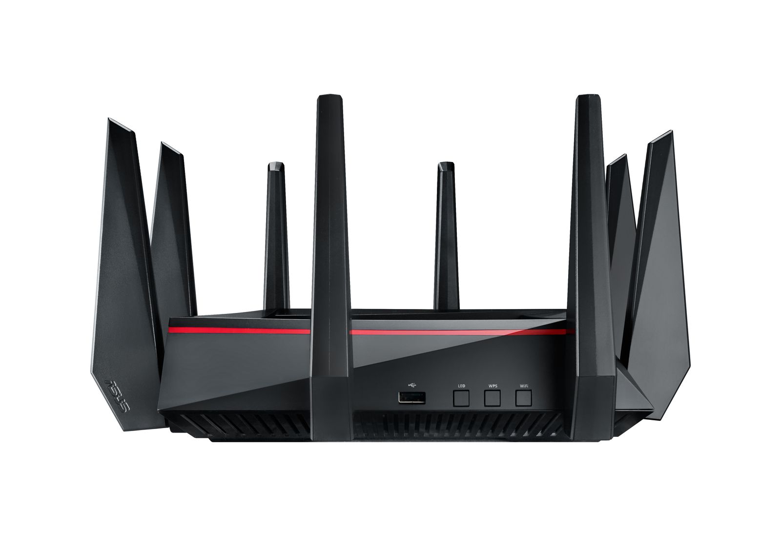 Asus RT-AC5300 Tri-Band 2,4 GHz 5 GHz Gigabit Ethernet Rot