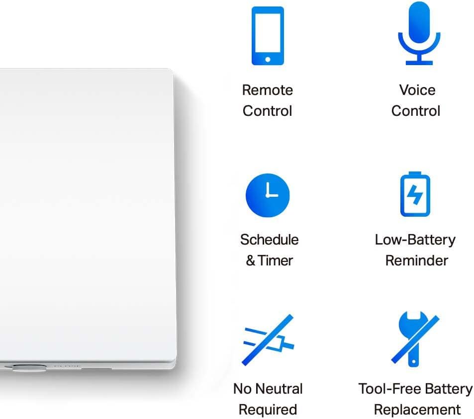TP-Link Tapo S210 Lichtschalter Weiß