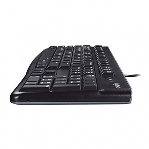 logitech K120 Tastatur USB Tastatur schwarz ES-Layout