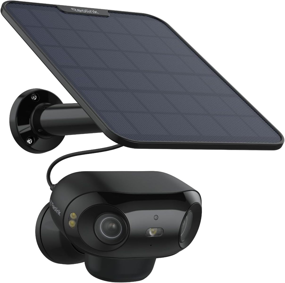 Reolink Argus 4 Pro-B 4K Solar-Außenkamera, Akku, ColorX Nachtsicht, 180° Weitwinkel, 2.4/5GHz Wi‑Fi 6, KI-Erkennung, Zwei-Wege-Audio + 6W Solarpanel
