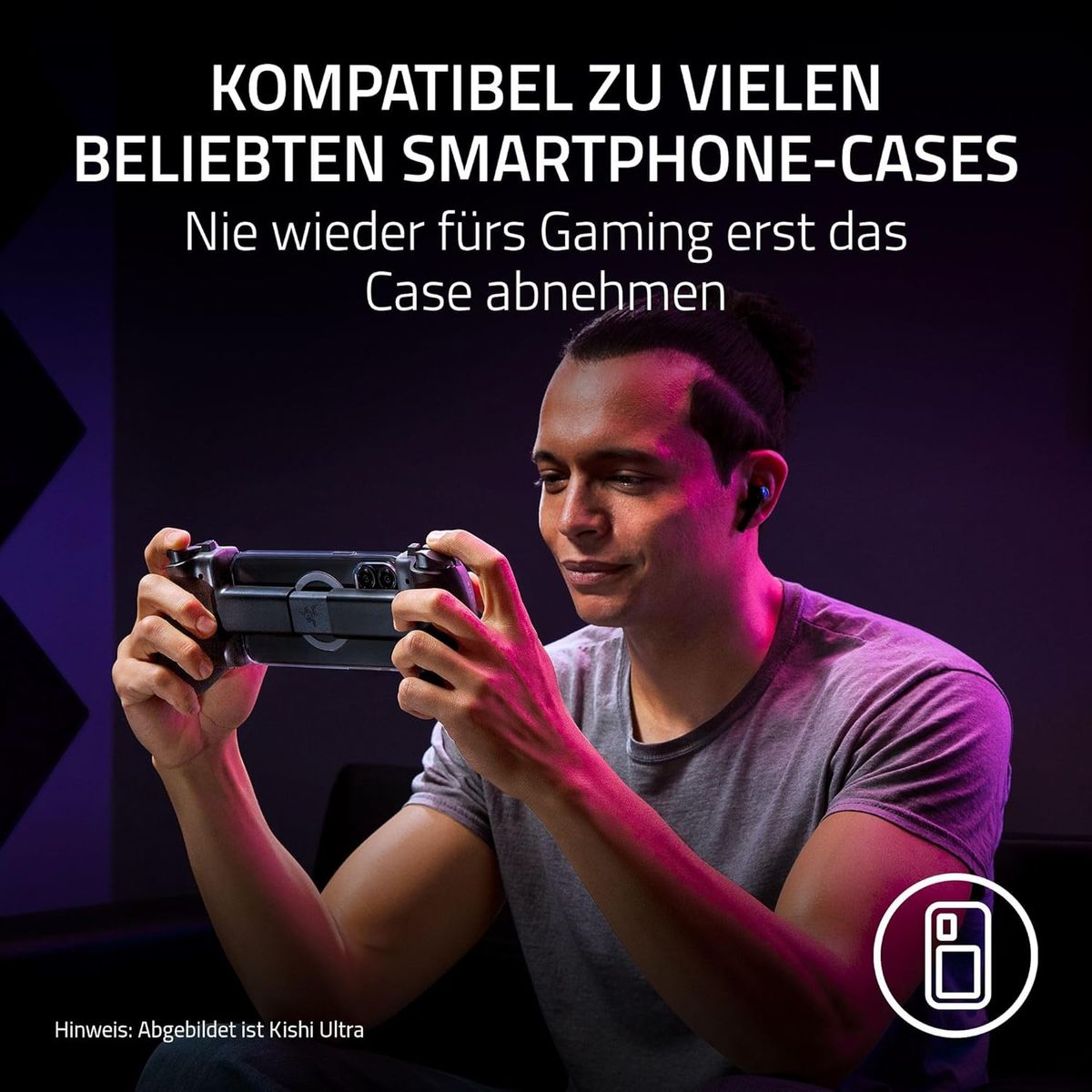 Razer Kishi V3 Pro Kabelgebundenes Gamepad, USB Typ-C, Android PC Xbox iOS, Analog & Digital, 3,5 mm Klinke, Schwarz