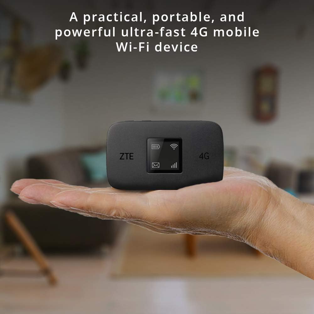 ZTE MF971RS Mobiler LTE Cat6 WLAN-Hotspot, Dualband 802.11ac, bis zu 300 Mbit/s, 2000 mAh Akku 7 Std., tragbar, entsperrt