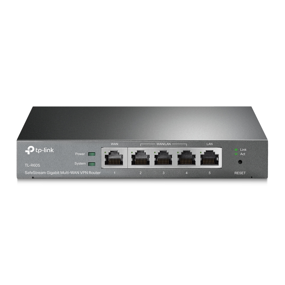 TP-Link TL-R605 Kabelrouter Gigabit Ethernet Schwarz