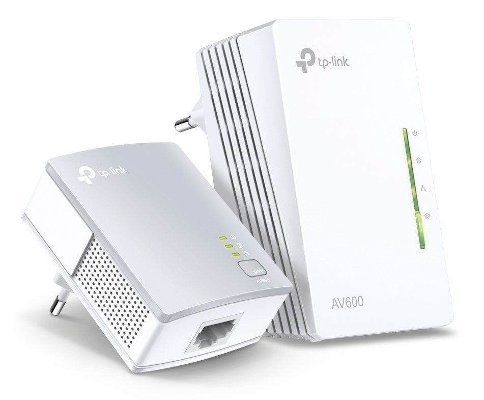 TP-Link AV600 Powerline Wi-Fi KIT Qualcomm 30 TL-WPA4221 KIT AV600 Schwarz V5