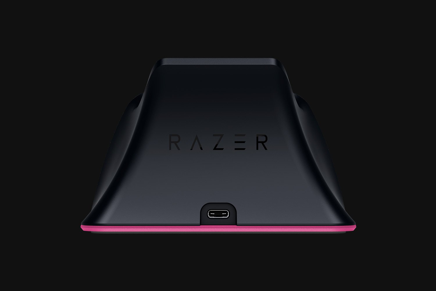 Razer RC21-01900600-R3M1 Schnellladestation für PS5 Wireless-Controller, Schnellladung, gebogenes Schalen-Design, einhändige Bedienung, USB, Pink