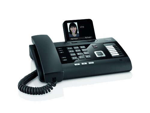 gigaset DL500A schnurgebundenes Komforttelefon Anrufbeantworter integrierter Dect Basisstation DEUTSCH