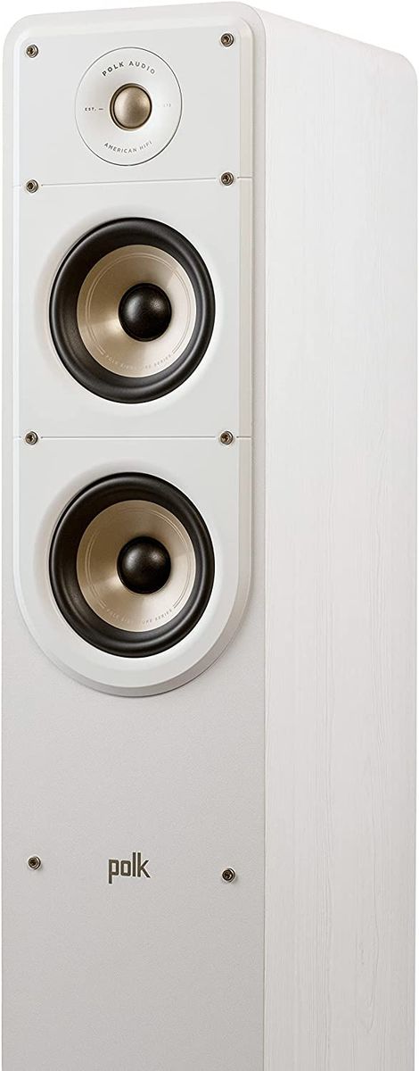Polk Audio Signature Elite ES50 hochauflösender HiFi Standlautsprecher fürs Heimkino, Hi-Res zertifiziert, kompatibel mit Dolby Atmos und DTS:X 1 Stück, Weiß Polk Audio Signature Elite ES50 hochauflösender HiFi Standlautsprecher fürs Heimkino, Hi-Res zertifiziert, kompatibel mit Dolby Atmos und DTS:X 1 Stück, Weiß