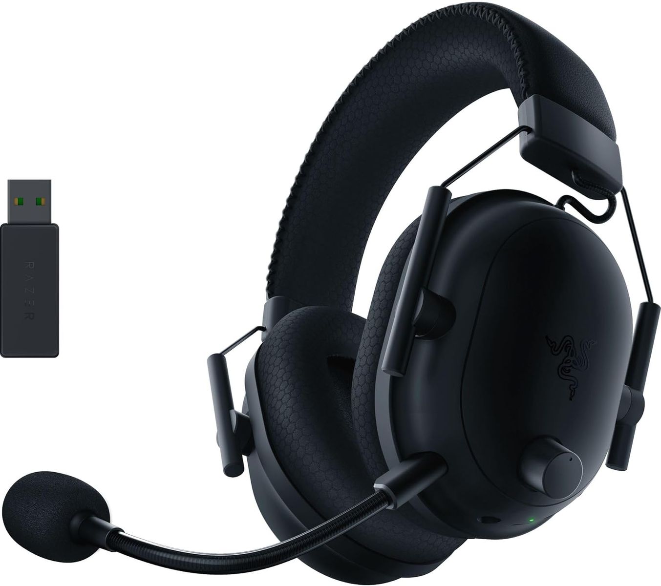 Razer BlackShark V2 Pro 2020 Gaming Headset Wireless RF + 3.5mm Virtual 7.1 Surround-Sound for PC Black