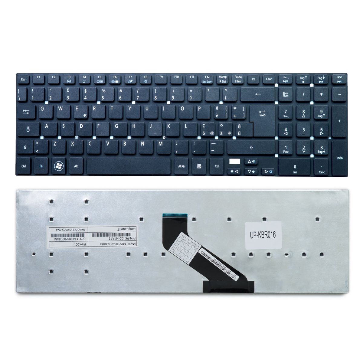 uptown Keyboard for acer ASPIRE Original Uptown leader of the parts notebook IT-Layout