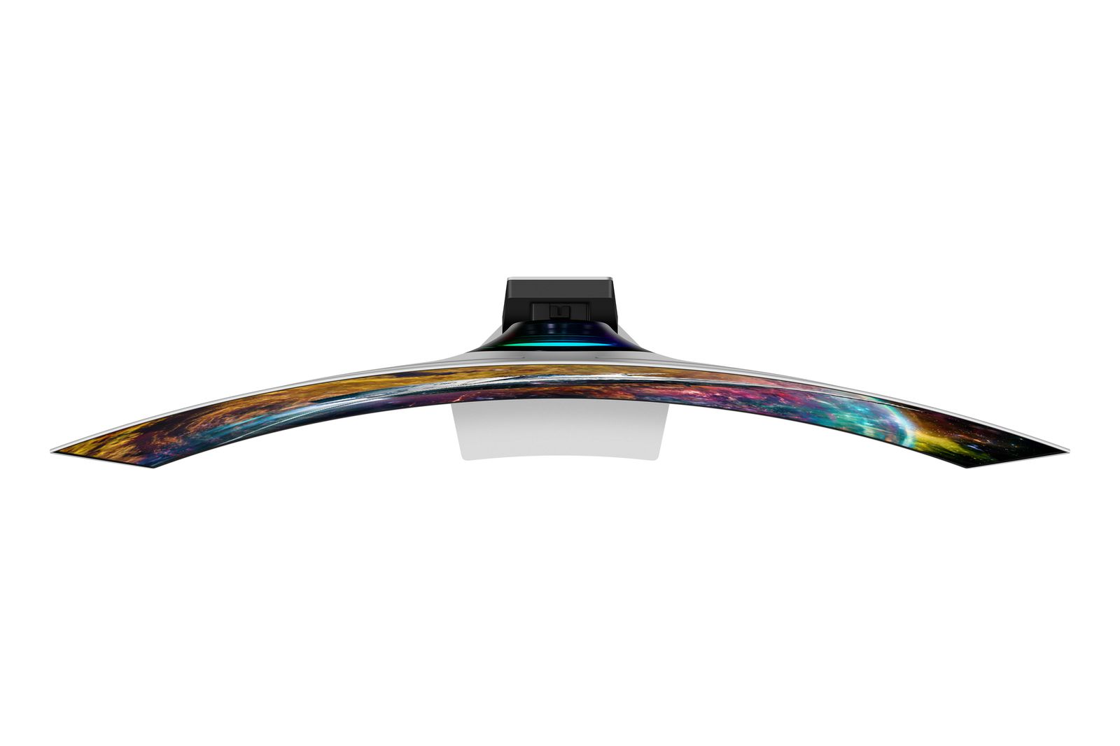 Samsung G95SC Computerbildschirm 124,5 cm (49") 5120 x 1440 Pixel Dual QHD OLED Silber