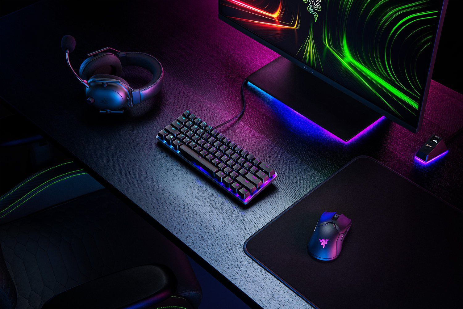 Razer Huntsman Mini Analog Gaming Keyboard Optical Switches Chroma RGB DEU Layout QWERTZ