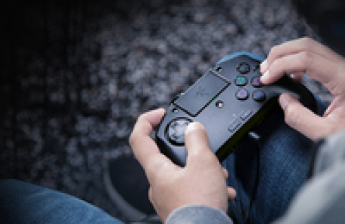 Razer Raion Fightpad for PS4 Gaming Controller Arcade-Stick USB Touchpad for PS4 PC Black