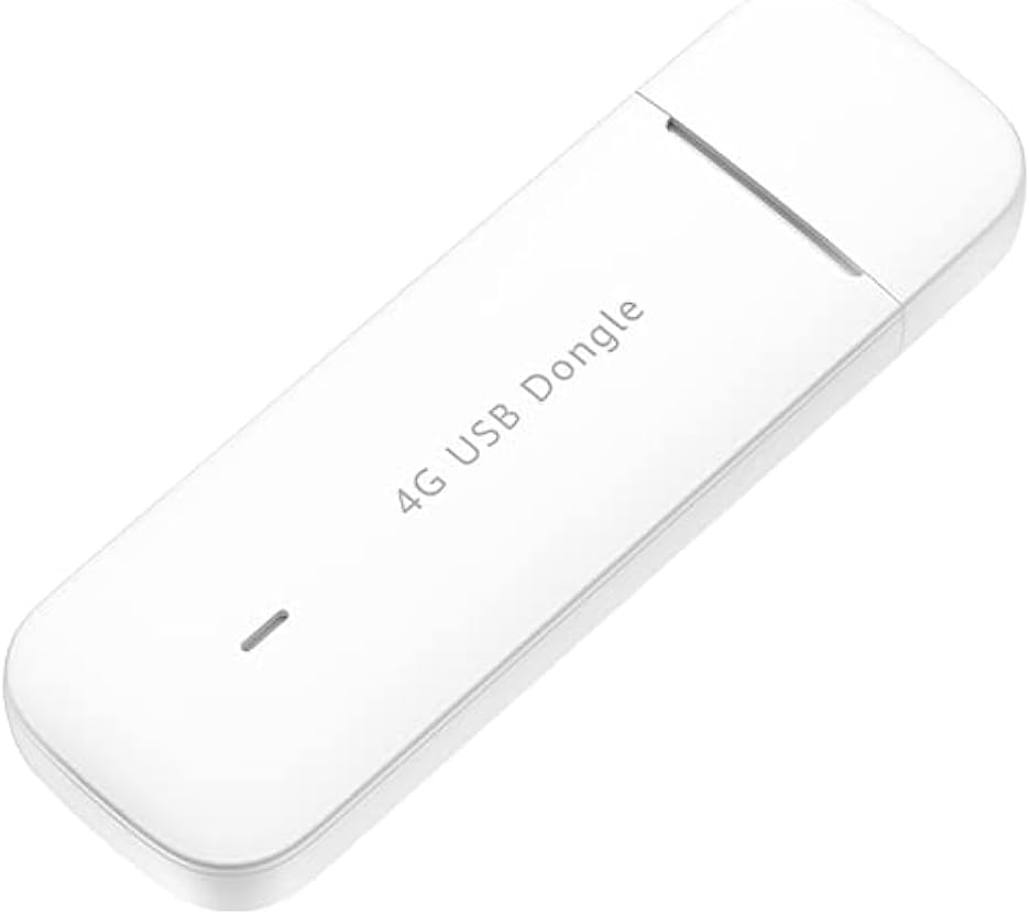 BROVI Modem Cat 4 Dongle, kabellos, Schnellzugriff, LTE/HSPA+/HSPA/UMTS, weiß