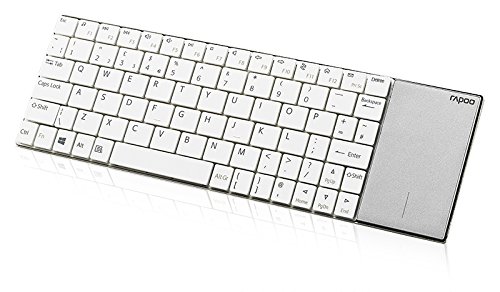Rapoo E2710 Kabellose Ultraflache Multimedia-Tastatur DE-Layout