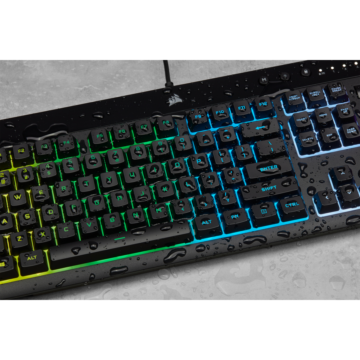 Corsair K55 RGB PRO Tastatur Gaming USB Schwarz - (ITA Layout - QWERTY)
