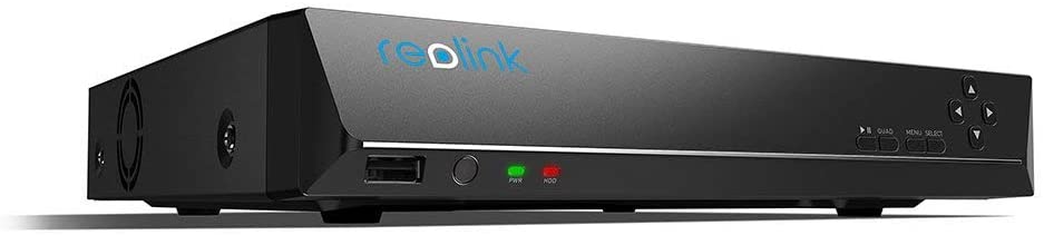 Reolink 8CH 4K PoE NVR Surveillance System Recorder 2TB Hard Drive Video Surveillance for IP Camera House Indoor Outdoor Security RLN8-410