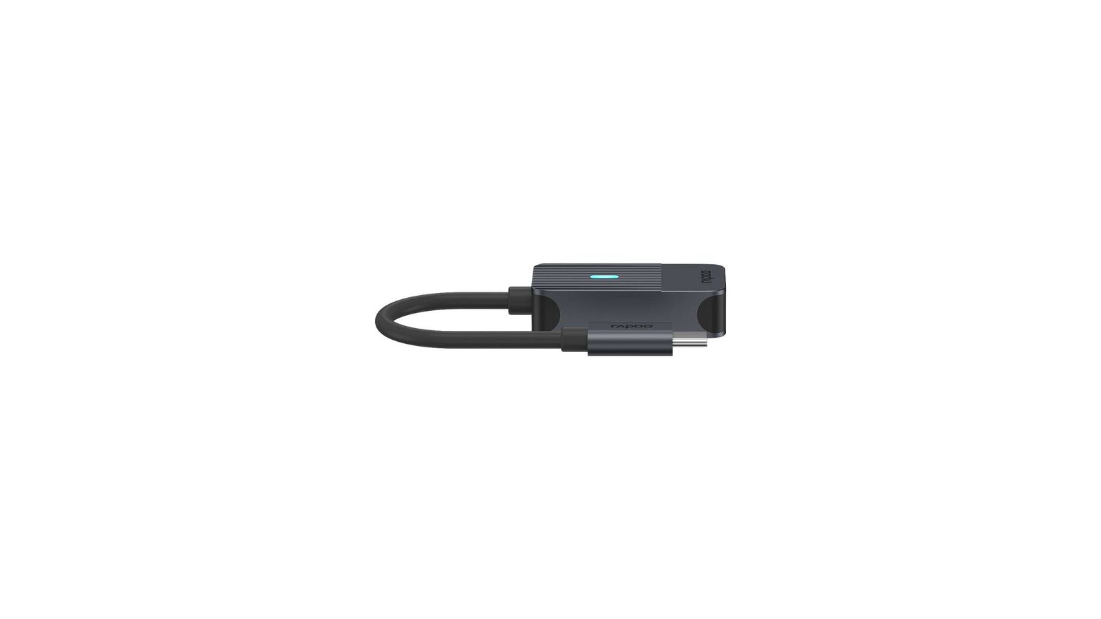 Rapoo UCA-1005 0,15 m USB Typ-C DisplayPort Schwarz