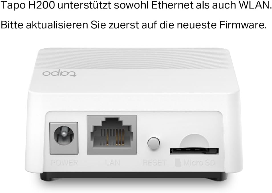 TP-Link Tapo H200 Verkabelt & Kabellos Weiß