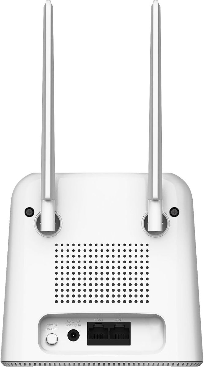 D-Link DWR-960 LTE-Router Cat 7 Wi-Fi AC1200, Mobiler 4G/3G-Router, Multi-WAN, Gigabit-Ports, integrierter SIM-Kartenslot, Dual-Firewall und Internet Fail-Safe Weiß