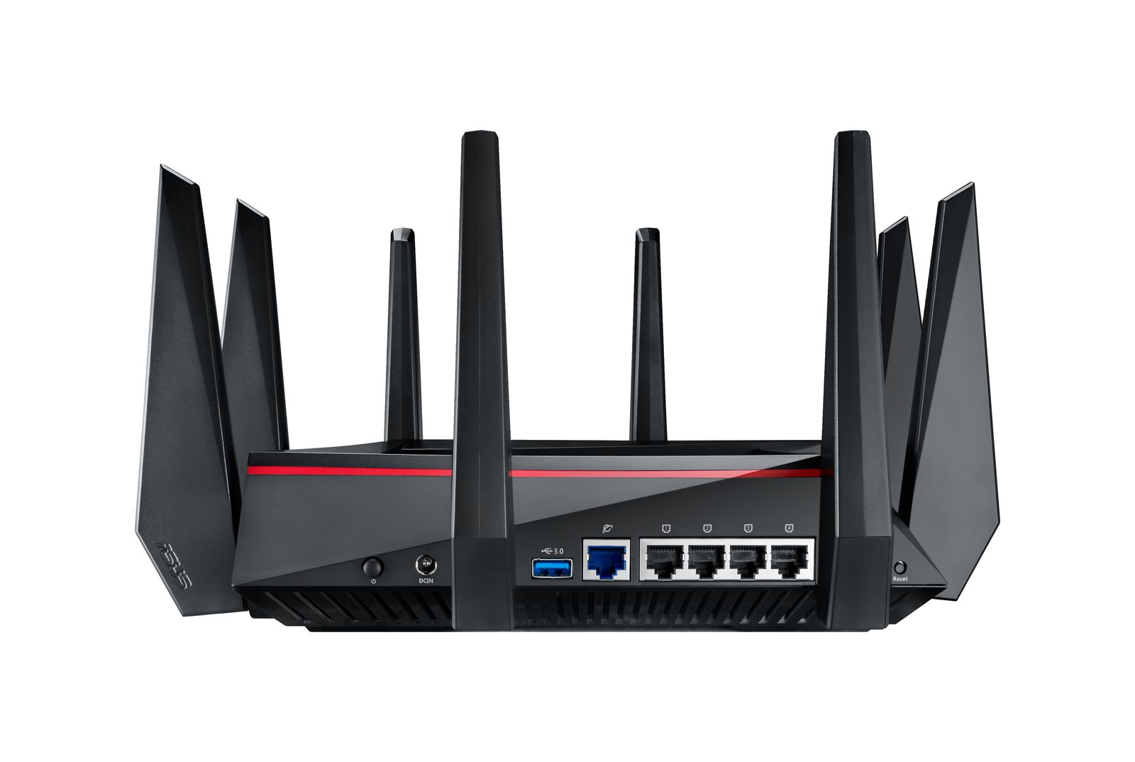 Asus RT-AC5300 Tri-Band 2,4 GHz 5 GHz Gigabit Ethernet Rot