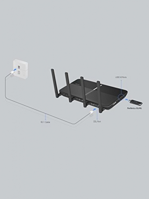 TP-Link Archer VR2600 AC2600 Wireless Gigabit VDSL/ADSL Modem Router Annex A
