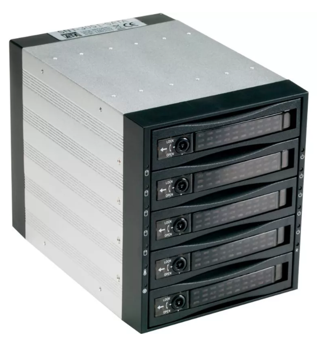 Fantec SNT-BA3151-1 disk array - Disk Arrays (Serial ATA, Serial ATA II, Serial ATA III, 146 x 202 x 126 mm)