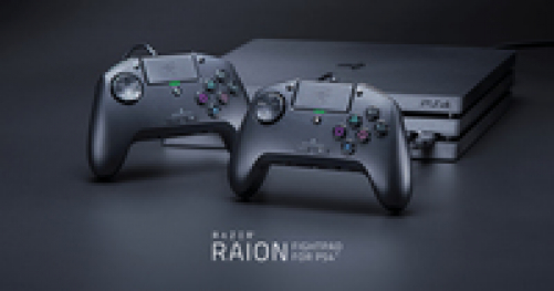 Razer Raion Fightpad for PS4 Gaming Controller Arcade-Stick USB Touchpad for PS4 PC Black