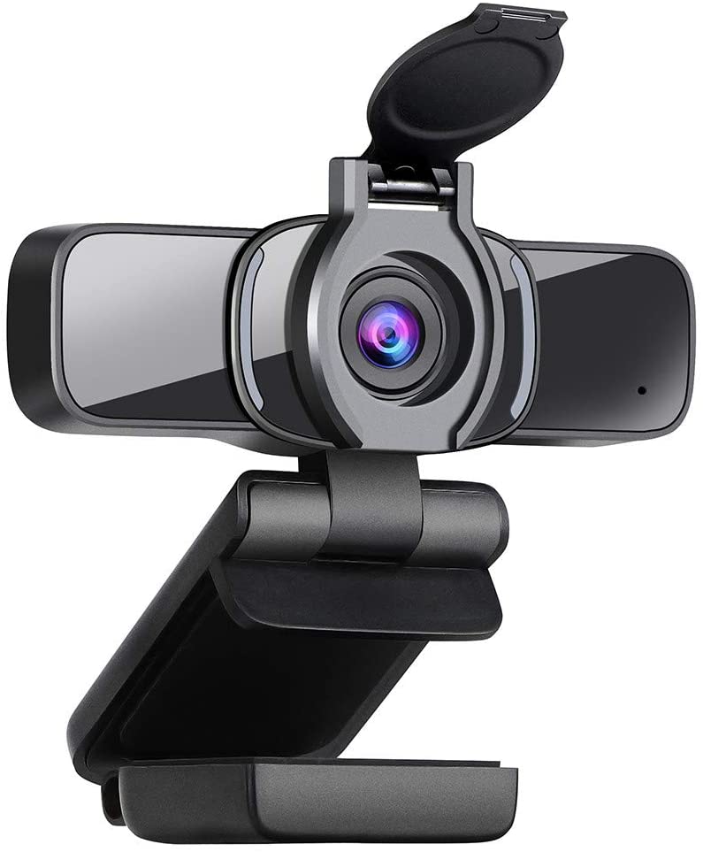 Dericam HD 1080P Webcam, USB Webcam, Computer Camera