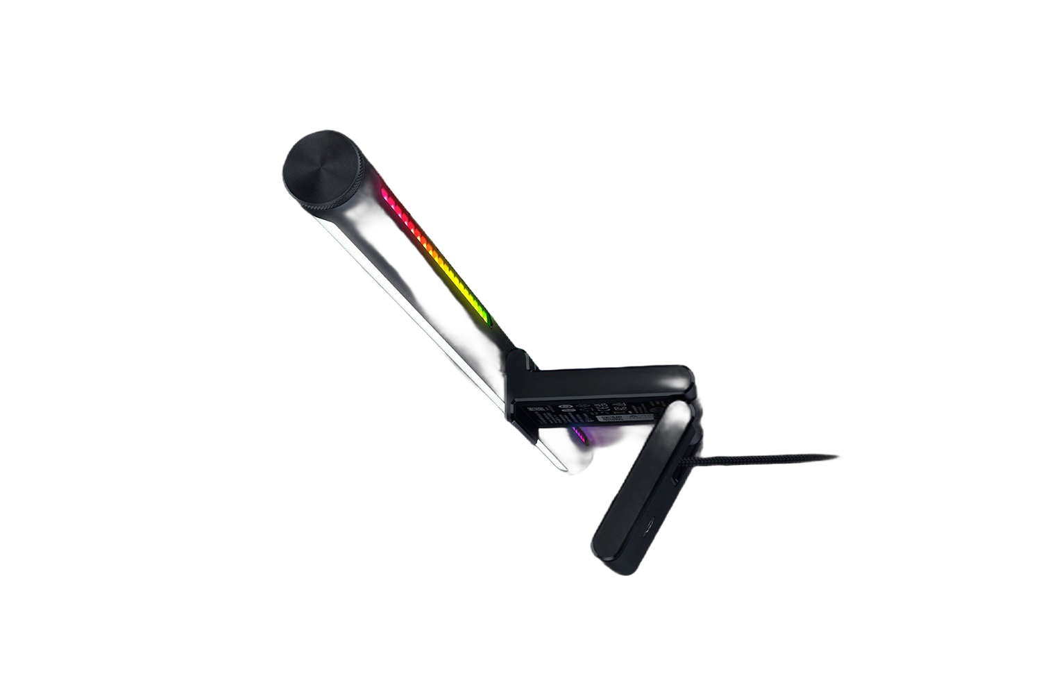 Razer Aether Monitor Light Bar - Computer Monitor Lampe mit Gaming RGB Beleuchtung (Light Bar mit Touch Control, USB Bildschirmlampe mit einstellbarer Farbtemperatur und Helligkeit) Schwarz