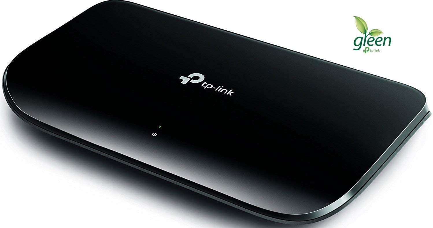 TP-Link Unmanaged 5-Port-Gigabit-Desktop-Switch 5 10/100/1000M-RJ45-Ports
