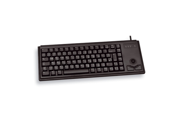 CHERRY G84-4400 TRACKBALL Kabelgebundene Tastatur, USB, Schwarz - (DEU Layout - QWERTZ) CHERRY G84-4400 TRACKBALL Kabelgebundene Tastatur, USB, Schwarz - (DEU Layout - QWERTZ)