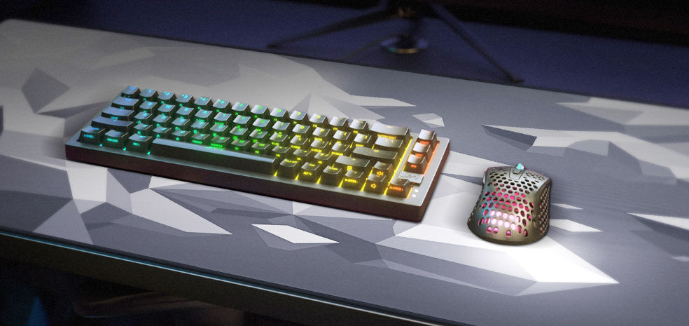 CHERRY XTRFY GP5-XL-LITUS-PINK Gaming-Mauspad Weiß