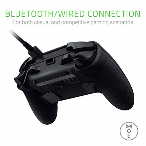 Razer Raiju TE Gaming Controller Gamepad Wireless BT + USB for PS4 PC Quartz